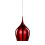 Searchlight 1 LIGHT RED PENDANT 1