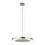 Searchlight LED Disc Ceiling Pendant In Chrome Crushed Ice Effect 1
