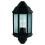 Searchlight Traditional Outdoor Half Round Wall Light Lantern. Cast Aluminium 1
