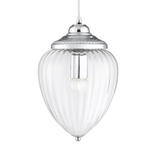 Searchlight 9 Light Multi Drop Pendant Chrome