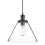 Searchlight Pyramid 1 Light Pendant In Matt Black 1