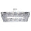 Searchlight 26 Light Rectangle Crystal Ceiling Fitting In Chrome 1