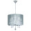 Searchlight Venetian 5 Light Chrome Fitting With Metallic Silver Shade 1