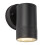 Searchlight Applique Moderna Costiero Policarbonato Nero Trasparente 1 Luce GU10 1