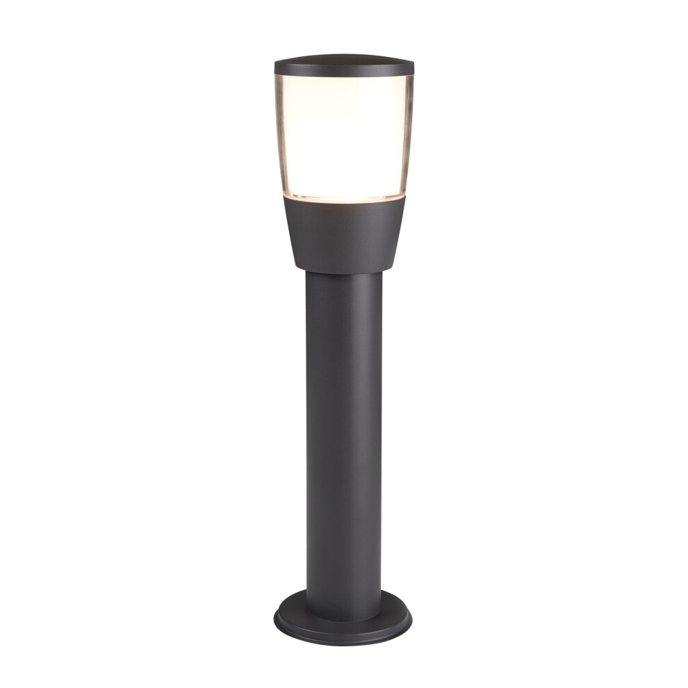 Outdoor 1 Light Post (45cm Height) In Dark Grey
