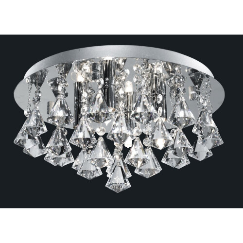 Searchlight Searchlight "Hannah Diamond" 4 Light Ceiling Chandelier 3304-4cc