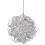 Searchlight Tangled Aluminium 6 Light Ceiling Pendant 1
