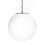 Searchlight Shiny Opal Ball Satin Silver Suspension Adjustable 1