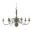 Searchlight Pendant Ceiling Light 8 Light Chandelier Textured Greythorne E14 Dimmable IP20 1