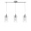 Searchlight 3 Light Pendant Bar With Clear And Frosted Glass 1