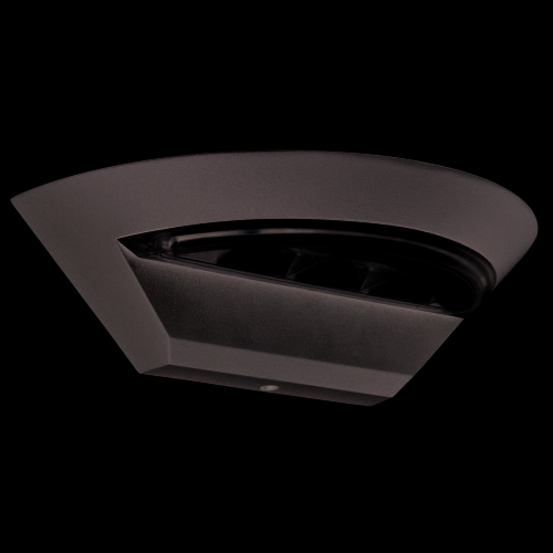 Searchlight OUTDOOR LED SEMI-CRICLE WALL BRACKET - DARK GREY