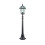 Searchlight Traditional Outdoor Bollard Lamp Post In Rustic Brown 1