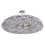 Searchlight Chrome Oval 10 Light Crystal Pendant Chandelier 1