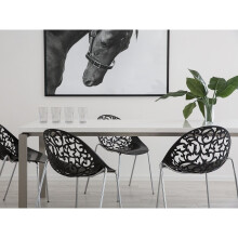 Modern Black Dining Chair (Set of 4) MUMFORD