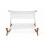 Beliani Double Hammock with Stand - Beige TERAMO 5