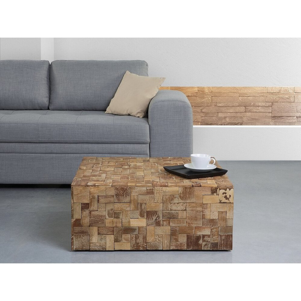 Coffee Table - Side table - Teak wood - 80x80 cm - GAMBO