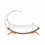 Beliani Double Hammock with Stand - Beige TERAMO 3
