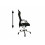 Beliani Beliani Design Black Leather Adjustable Office Chair 6