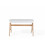Beliani Desk - Computer Desk - Computer Table - 2 Drawers - 120x70 cm - White - SHESLAY 3