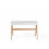 Beliani Desk - Computer Desk - Computer Table - 2 Drawers - 120x70 cm - White - SHESLAY 4