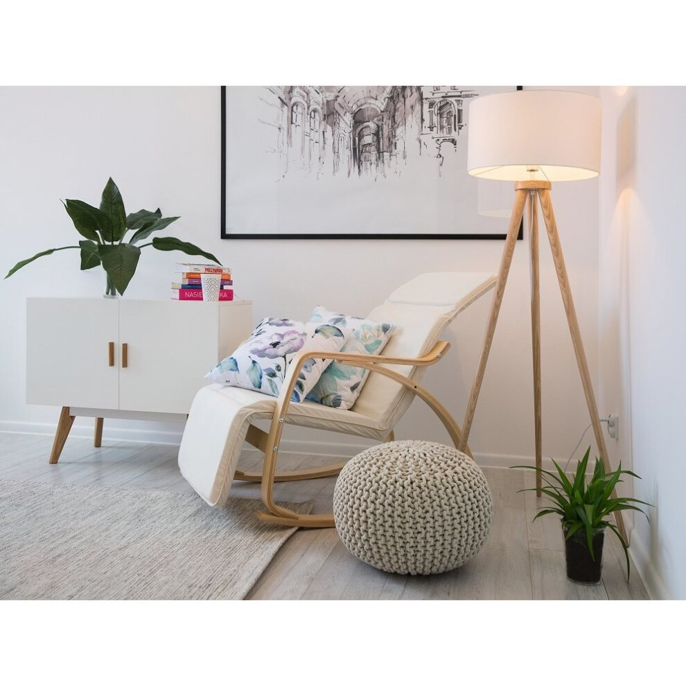 Ecru Armchair - Rocking Chair - Rocker - WESTON-image-OPC-P8YKMZ-NEW