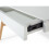Beliani Desk - Computer Desk - Computer Table - 2 Drawers - 120x70 cm - White - SHESLAY 5