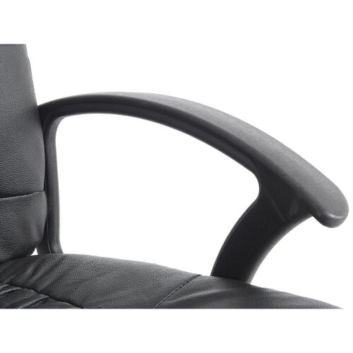 Beliani Massage Chair RELAX - Massage Function, leather - black 1