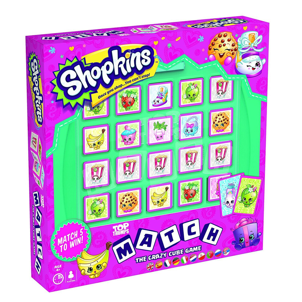 Top Trumps Shopkins Match Board Game