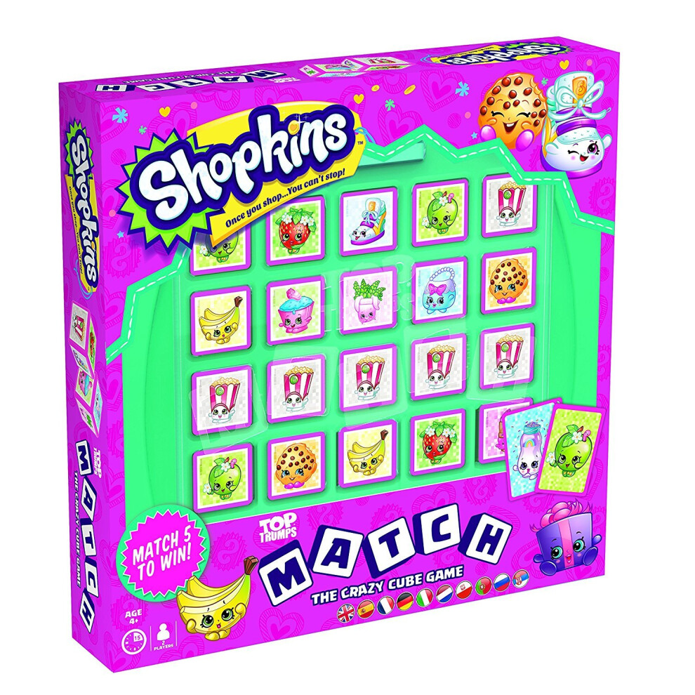 Shopkins Top Trumps Match Board Game