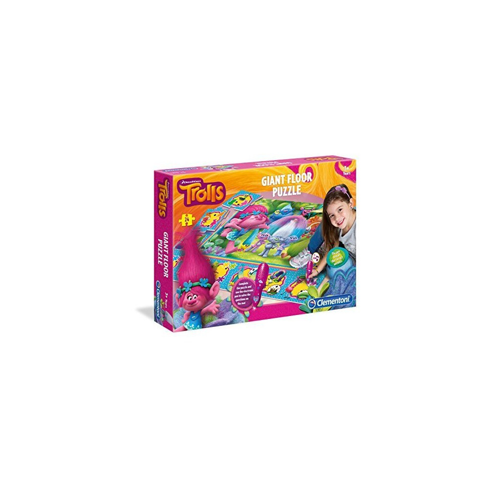 Trolls - Giant Floor Puzzle - Clementoni 61750