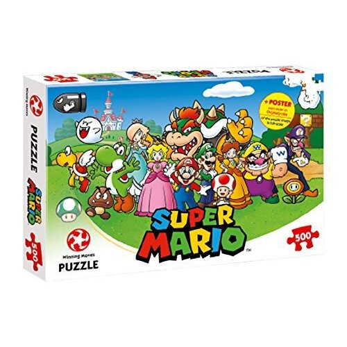 Mario kart + Friends 500pce Jigsaw Puzzle - Board Game
