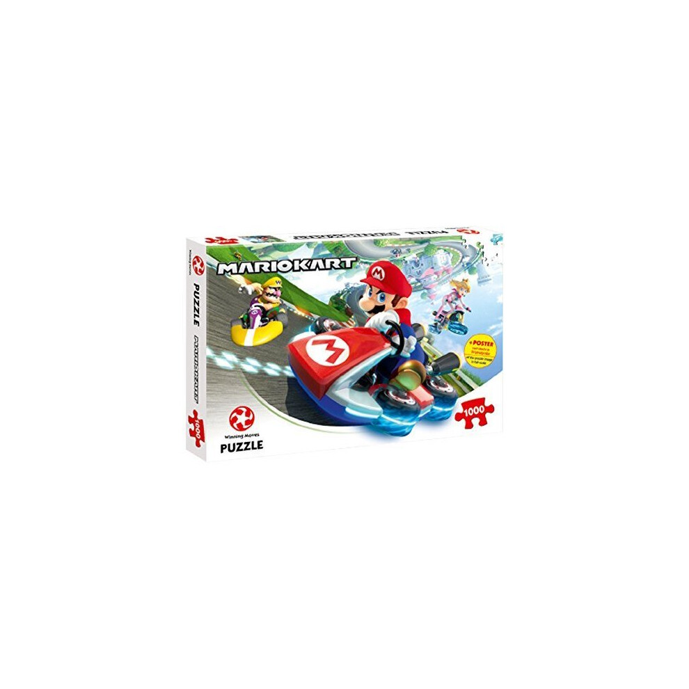 Winning Moves Mario Kart Funracer 1'000Pce Jigsaw Puzzle