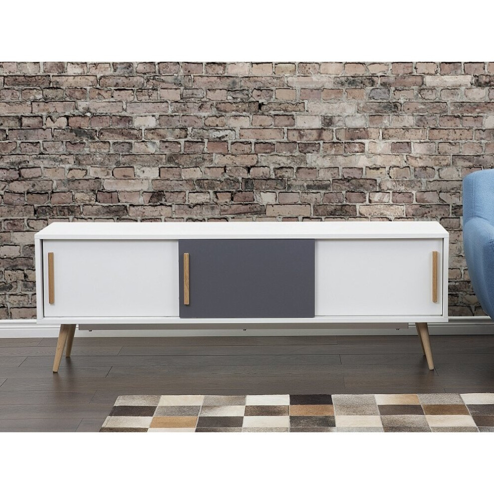 Beliani Commode -Shelf - Cabinet - Sideboard - Tv Stand - Indiana