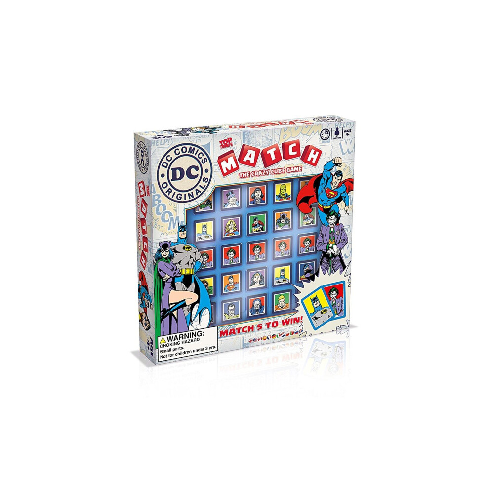 Top Trumps Dc Comics Match Board Game