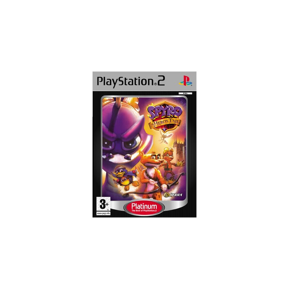 Spyro - A Hero's Tail - Spyro: A Hero's Tail (Ps2) 3348542199996
