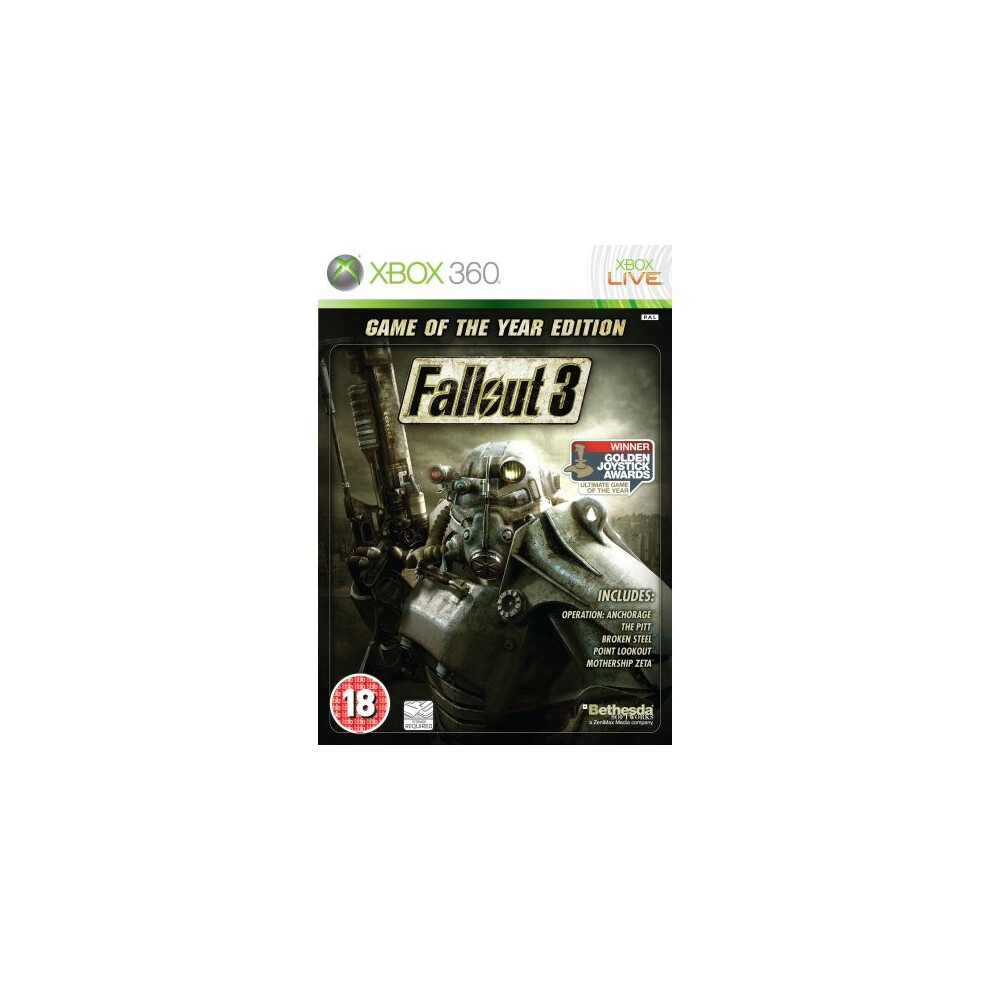 Fallout 3 - Game Of The Year Edition (Xbox 360) 093155126787