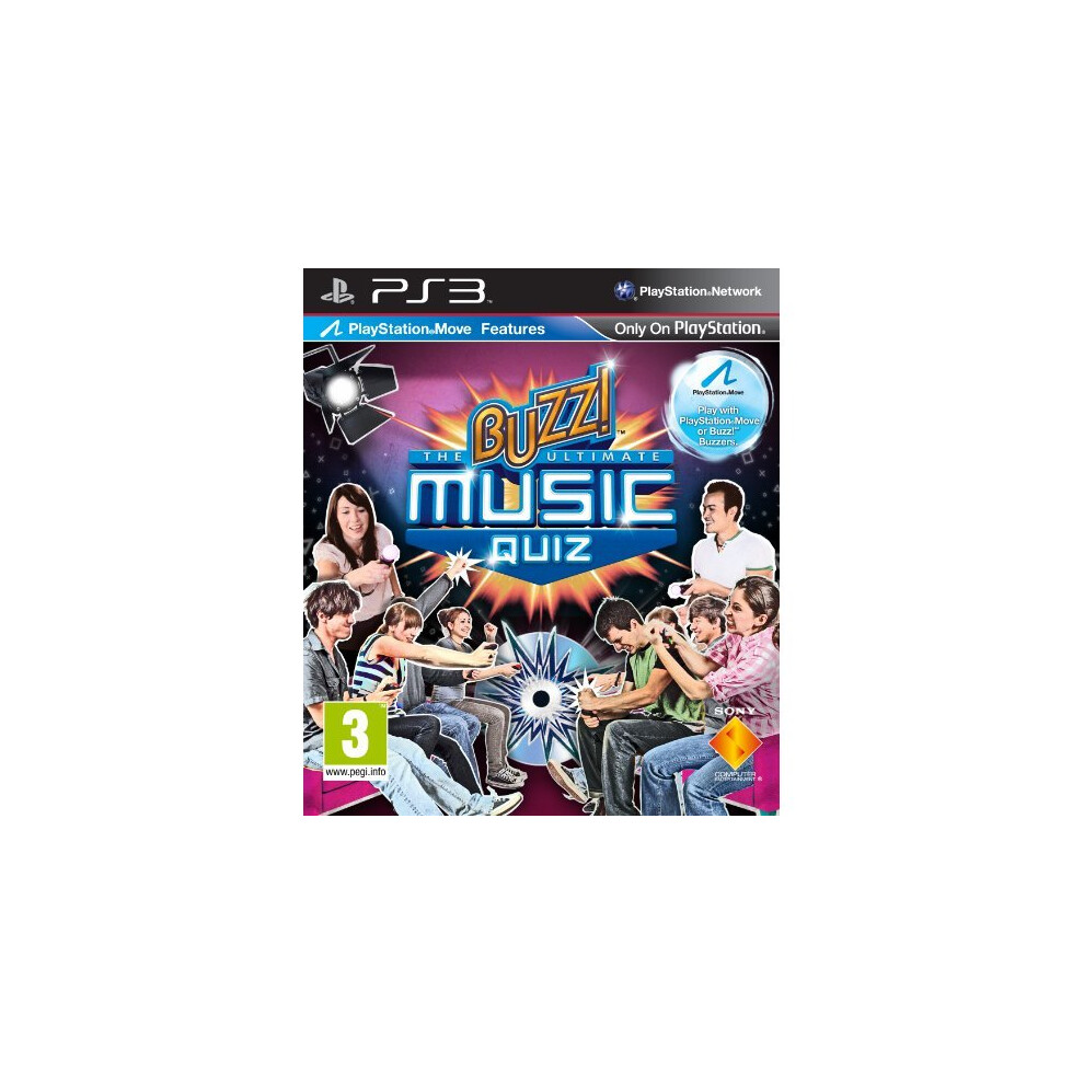 Buzz! The Ultimate Music Quiz (Ps3) 711719186076