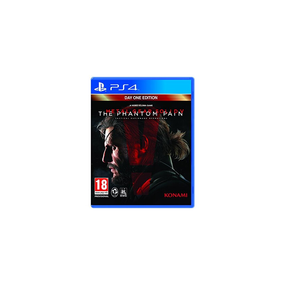 Metal Gear Solid V The Phantom Pain Day One Edition Ps4 Game 4012927100356