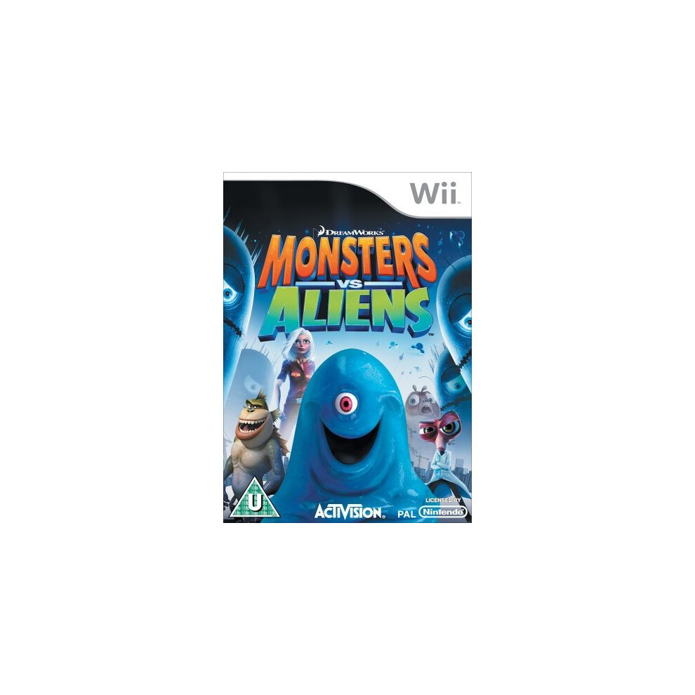 Monsters Vs Aliens (Nintendo Wii) 5030917062100