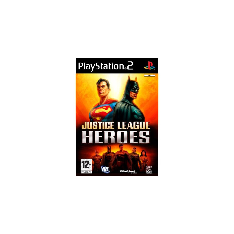 Justice League Heroes (Ps2) 5021290027657