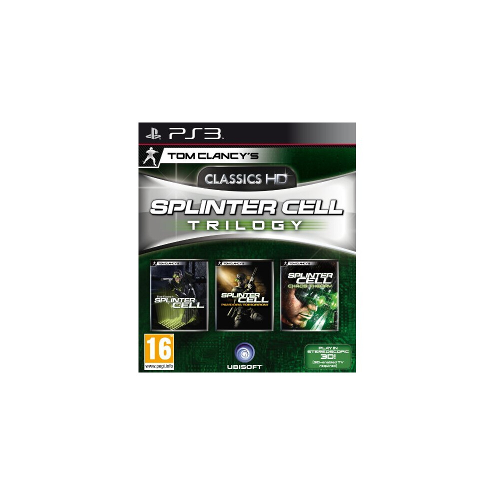 Tom Clancy's Splinter Cell Trilogy (Ps3) 3307219904936