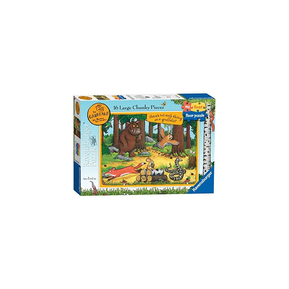 Ravensburger My First Floor Puzzle - The Gruffalo, 16pc Jigsaw Puzzles