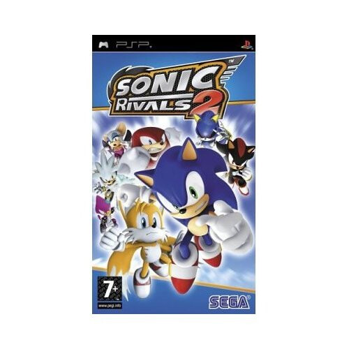 Jeu UMD Sonic Rivals 2 Pour PSP - Version PAL Française, Boîte Non Incluse