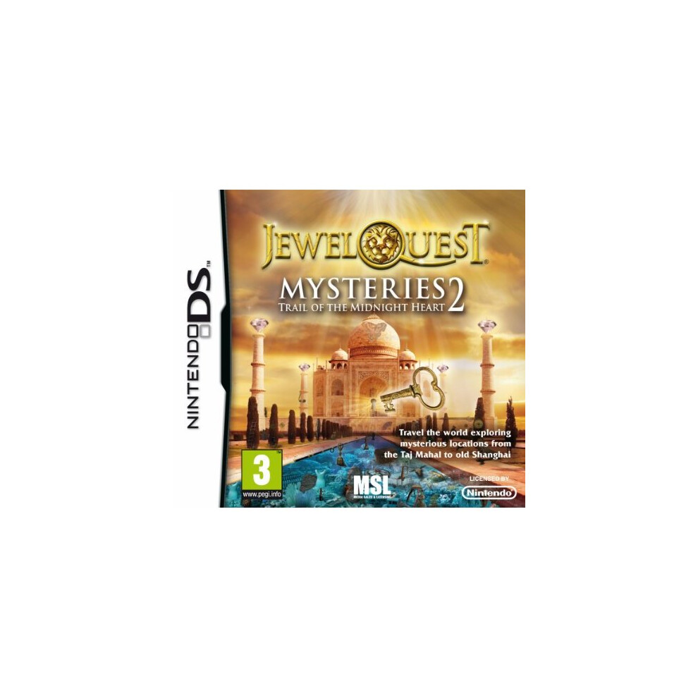 Jewel Quest Mysteries 2: Trail Of The Midnight Heart (Nintendo Ds) 8716051044208