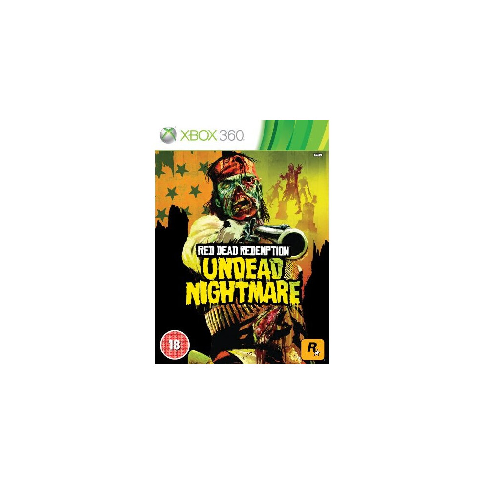 Dead Emption - Undead Nightmare (Xbox 360) Red 5026555252829