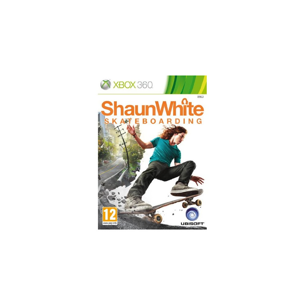 Shaun Skateboarding (Xbox 360) White 3307217932832