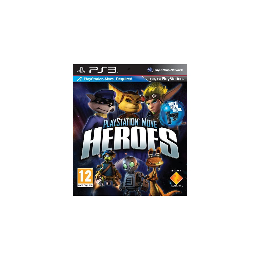 PlayStation Move Heroes - Move Required (PS3)-image-OPC-P8ZBZC-REFURBISHED
