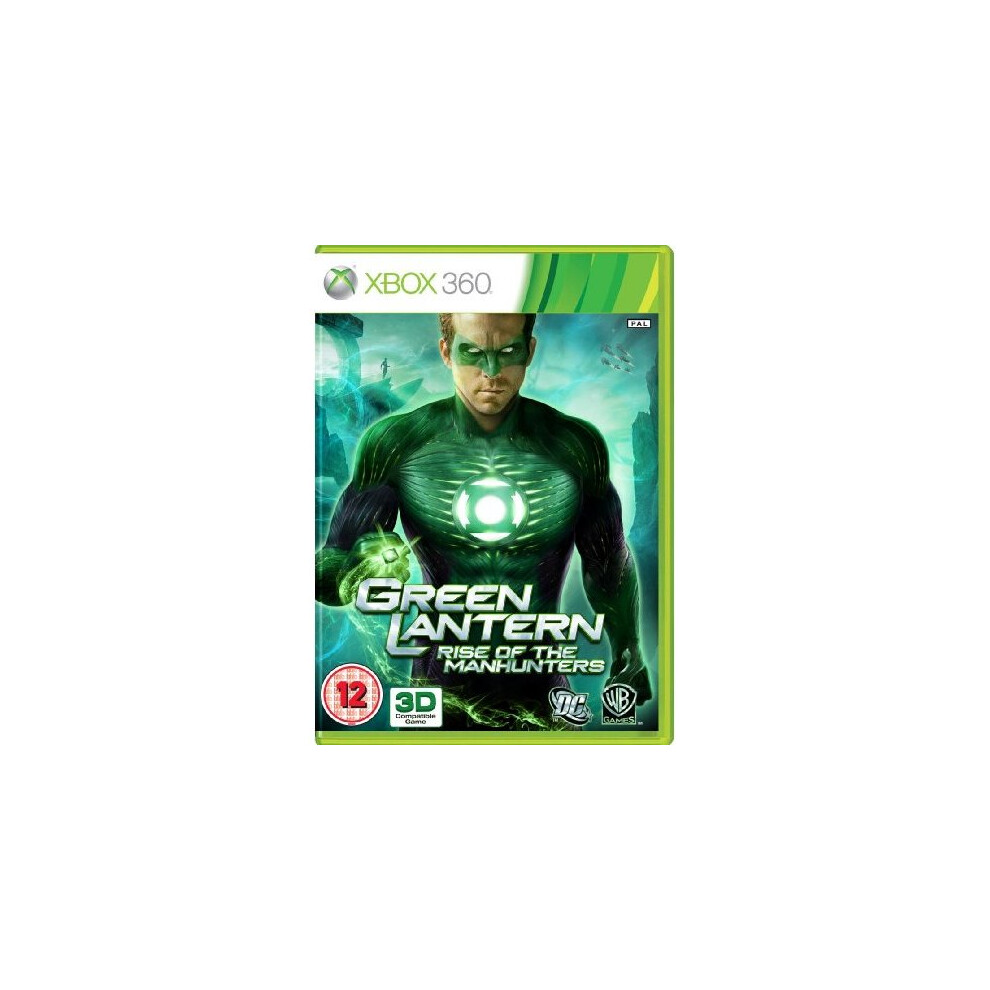 Lantern: Rise Of The Manhunters (Xbox 360) Green 5051892025140