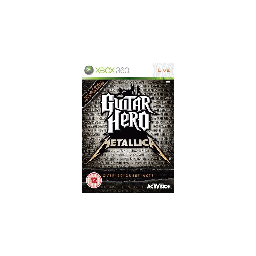 Guitar Hero: Metallica - Game Only (Xbox 360)