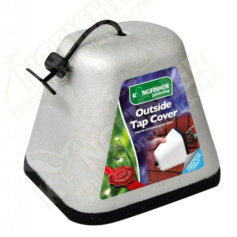 Kingfisher Outside Tap Cover TAPC - Frost Protector, Easy to Use, Fits 13x13.5x15.5 cm